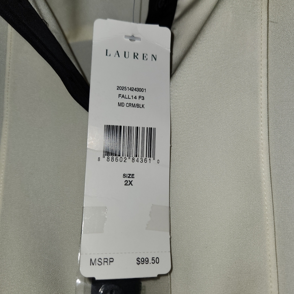 Ralph Lauren Plus Size Blouse